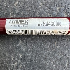Lumex Walkabout Lite Rollator Walker RJ4300R Burgundy Hand Brakes Seat EUC