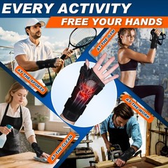 Wrist Brace with Thumb Support,Thumb Spica Splint Left Hand for De Quervain’s…