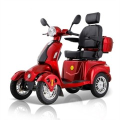 Heavy Duty 4 Wheel Mobility Scooters 500lbs 800W All Terrain for Seniors Adults