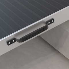 Wheelchair Ramp 10FT Folding Aluminum Ramp with Non-Slip Surface Refurbished