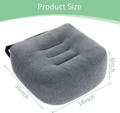 Extra Thick Chair Cushions for Office,6 in Breathable Adult Booster Seat for Car