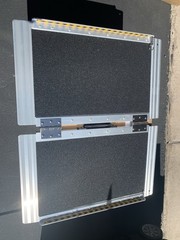 Folding Wheelchair Ramp 2 Ft X 30 Inches 800lb Capacity Aluminum