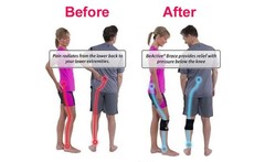 BeActive Basic Acupressure Pad Brace Sciatica/Back Pain Relief Black-1ct