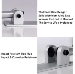 Botabay 29.5” Handicap Grab Bar Bathroom Toilet Safety HandrailsAluminum Single