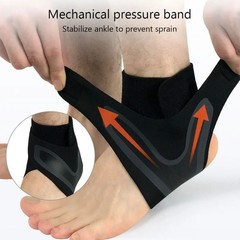Adjustable Ankle Compression Brace Support for Running Hiking Basketball Gym