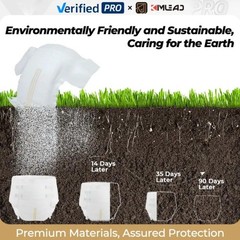 10 Disposable Adult Incontinence Diaper-Maximum Absorbency, Wetness Indicator.