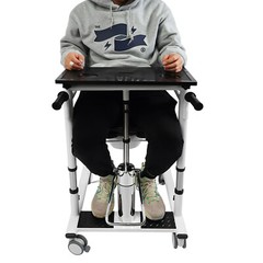 330LB Hydraulic Patient Lift Transfer Chair Mobility Elderly Aid Wheelchair Lift