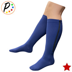 🔴 Presadee Original Navy 20-30 mmHg Firm Zipper Compression Closed Toe Socks
