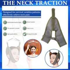 Neck Traction Stretching Arthritis Hammock Cervical Device Over Door Pain Relief