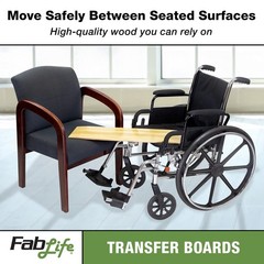 Fabrication Enterprises Generic Fablife Deluxe Hardwood Transfer Board For Easy