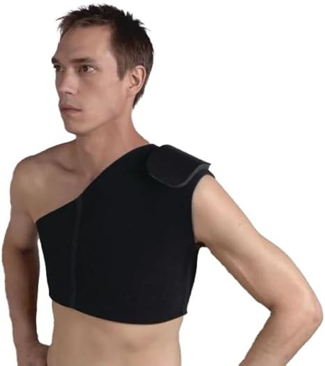 Saunders Sully AC Shoulder Support with PAD, right or left, stabilizer, Medium
