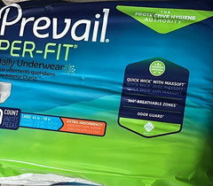 Prevail Per-Fit Daily Incontinence Pants L Extra Absorbency 20 Count