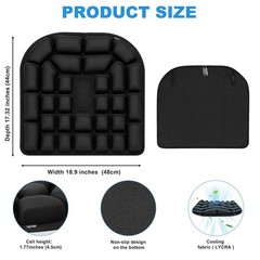 Inflatable Seat Cushion Portable Travel Seat Cushion Self-Inflating Pads Mat