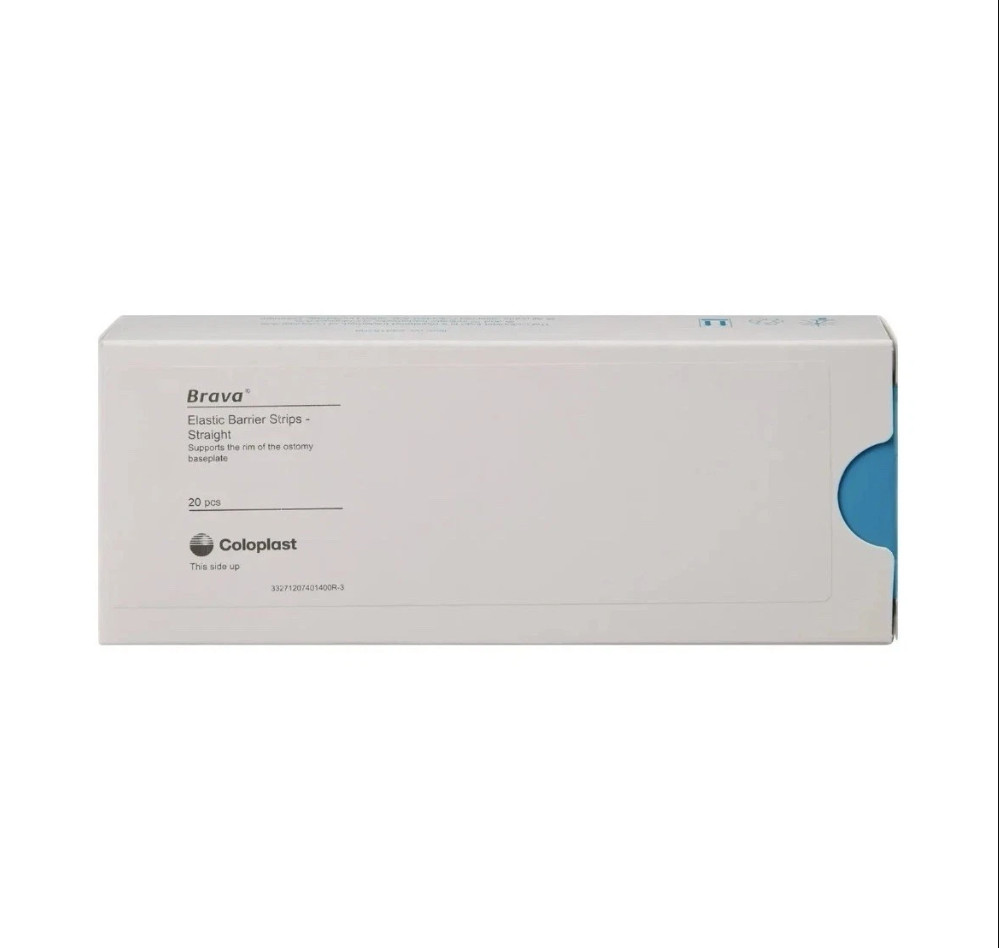 READ EXP Coloplast 120740 Brava Elastic Barrier Strips, Straight, 20-Pack