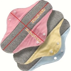 Washable Menstrual Pads Reusable Cloth Sanitary Ultra Absorbent 1-4PCS