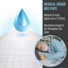 DMI Extra Large 36″ x 36″, 50 Count, Ultra 36″ x (50 Count), Blue