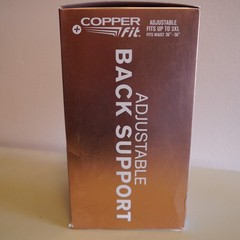 Copper Fit Plus Size Ultra Back Support fits up to 3XL