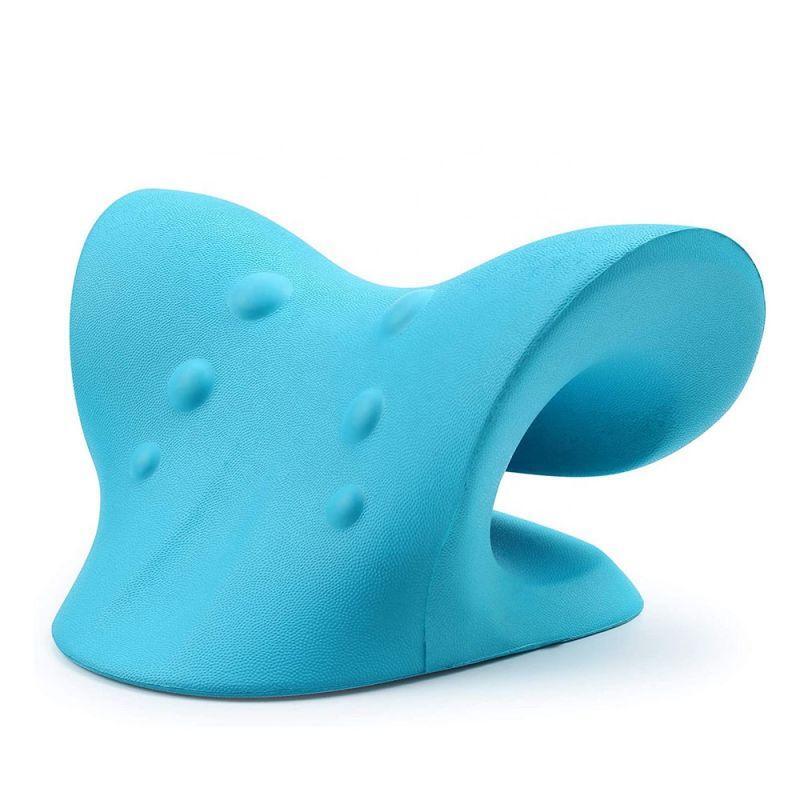 Neck Shoulder Stretcher Relaxer Cervical Chiropractic Traction Device Pillow