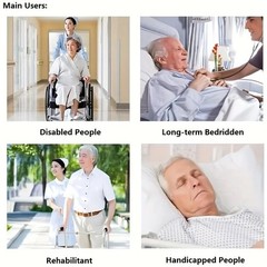 Transfer Nursing Sling for Patient Elderly Safety Lifting Aids Home Bed Assist H
