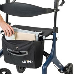 Drive Medical AeroWalk Ultra-Lite Rollator, Blue, Standard style. Only 6.9Kg