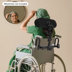 Adjustable Wheelchair Headrest, Wheelchair Headrest Neck Support