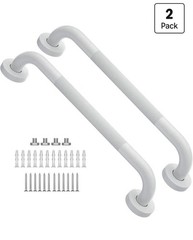 16 Inch Anti Slip Shower Grab Bar Oil Rubbed White, Munzong Bathroom Grab Bar