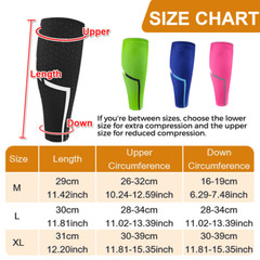 Compression Calf Sleeve Sports Running Leg Foot Support Brace Shin Sports Socks