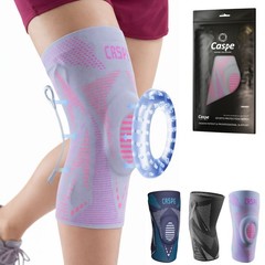 Knee Sleeve Compression Brace Support for Sport Gym Joint Pain Arthritis Relief