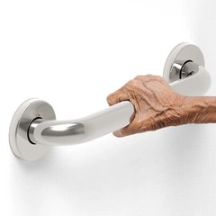 Stainless Steel Bath Safety Grab Bar, ADA Compliant 500lbs Loading Capacity (Chr