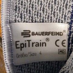 Bauerfeind EpiTrain Elbow Brace Size 4 Elbow Support Epitrain Germany [NIOB]