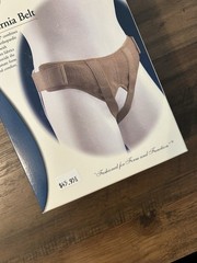 FLA Orthopedics Soft Form Hernia Belt Beige Size Medium New In Box