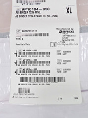 BREG Ab Binders 12” 4 Panel XL 50-75” VP10104-050 White Brand New