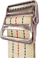 Gait Belt for Patient Transfer & Walking with Metal Buckle LiftAid Beige