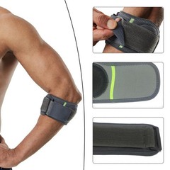 Compression Elbow Strap Brace Pad for Tennis Golf Badminton Pain Relief