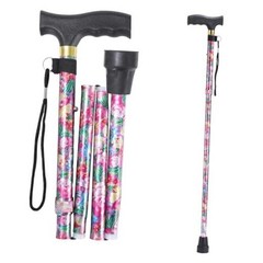 Walking Cane, Cane for Man/Woman | Mobility & Daily Living Aids | 5-Level Pink