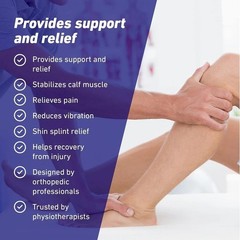 Compression Calf Sleeve Sports Running Leg Foot Support Brace Shin Sports Sock