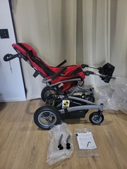 $3500-UPGRADED Convaid Rodeo 14 Tilt In Space Wheelchair Stroller Special Needs