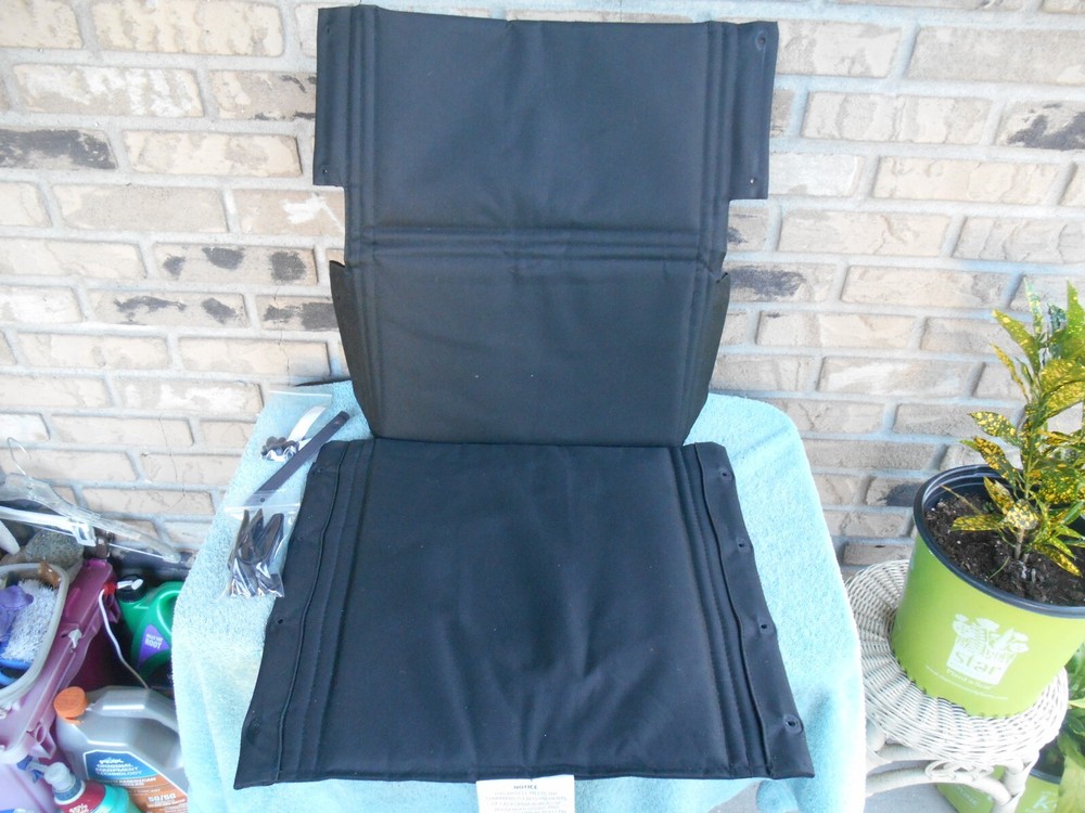 WHEELCHAIR SEAT PAD AND BACK PAD ONLY. & ALL HARDWARE FOR MEDLINE EXCEL ONLY!