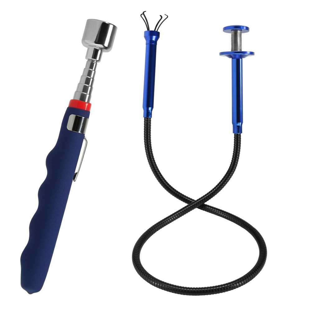20lb Telescopic magnetic picker,extendable magnet wand rod on a stick…