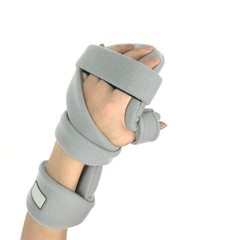 2Pc Adjustable Resting Hand Splint Stroke Hand Splint for Sprain Finger Training