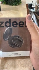zdeeel ITE Digital Rechargeable Noise Canceling OTC Hearing Aids, Black Case