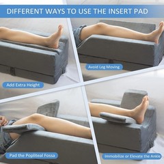 4-Height Adjustable Leg Elevation Pillows for After Surgery, Injuries, or Res…