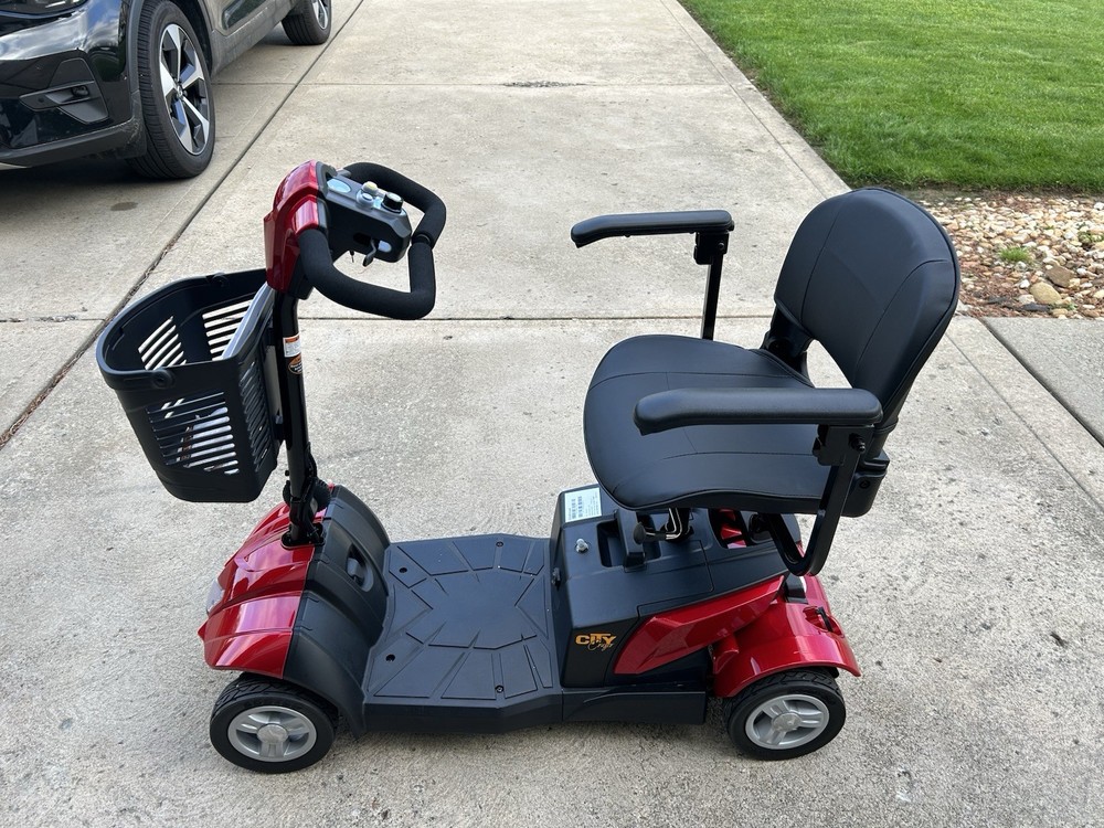 Mobility Scooter 4-Wheel Folding Electric Wheelchair