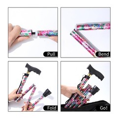 Cane for Women Stability, Sleek, Lightweight Walking Women, Pink