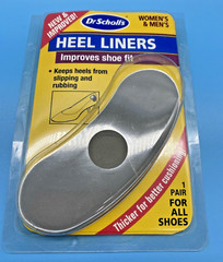 Dr Scholls Heel Liners for Women’s & Men’s Shoes 1 Pair #31012 New Old Stock