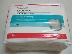 Cardinal Health Underwear Adult Diapers Large (44″ – 54″ Waist | 18 Count)