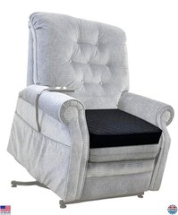 20″x20″x5″ Medium-Soft Memory Foam Recliner Cushion – Washable, Non-Slip Base