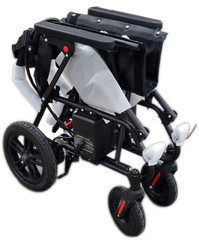 Kerdom Portable Folding Electric Wheelchair Blue