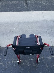 Medline Ultralight Transport Wheelchair – 15 lbs, Excellent Condition