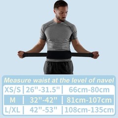 Lightweight Back Brace for Lower Back Pain Relief – Adjustable Lumbar Support Be